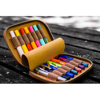 Galen Leather 隨身帶(EDC)錢包+您最喜歡的筆