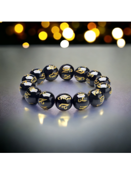 六字大明咒手鏈 (男士訂購) 星期二下午3點截單星期四發貨