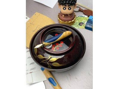 阿罩霧南美 綠檀木 鈦尖小唐刀(刀尖)