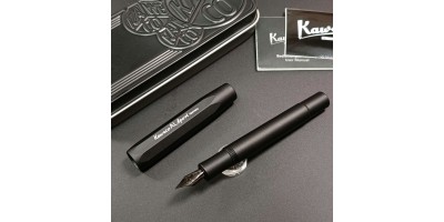 Kaweco AL SPORT Fountain Pen Black 黑色 PVD DLC 鍍層技術 - EF 筆尖