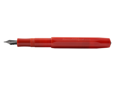 Kaweco Art Sport Fountain Pen Coral Red (Black Plated)	M Nib 售罄