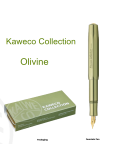 Kaweco Collection OLIVINE Green 限量鋼筆