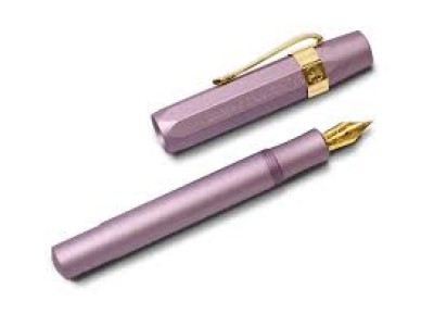  KAWECO x Hello Kitty 50週年 AL Sport 鋼筆 紫色 限定版 Gold Trim F Nib