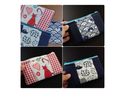 限量Kulata 泰國手造軟熟綿布貓仔筆袋   [KTO] 產品週六發貨