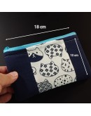 限量Kulata 泰國手造軟熟綿布貓仔筆袋   [KTO] 產品週六發貨