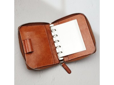 植鞣革活頁手帳皮包套餐特優惠 週六旺角發貨