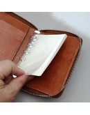 植鞣革活頁手帳皮包 週六旺角發貨