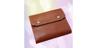 A7 植鞣革活頁手帳皮包 送黑尺