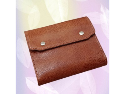 A7 植鞣革活頁手帳皮包 送黑尺