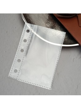 m5透明PP單格活頁收納袋