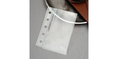 m5透明PP單格活頁收納袋