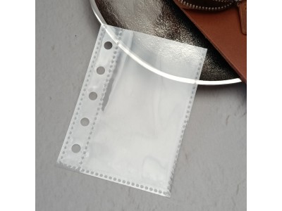 m5透明PP單格活頁收納袋