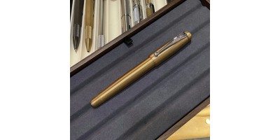 LOCLEN CLASSICA fountain pen SS nib  Raw Brass  EF
