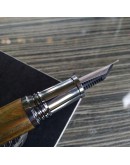 阿罩霧南美 綠檀木 鈦尖小唐刀(刀尖)