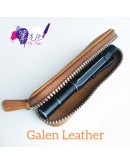 Galen Leather拉鍊鞣製瘋馬啡皮革筆袋(最識合Kaweco Sport/Liliput)