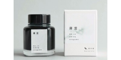 京之音系列 鋼筆 墨水 薄雲  40ml KO-0115