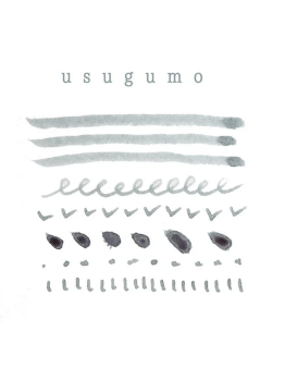 京之音系列 鋼筆 墨水 薄雲  40ml KO-0115