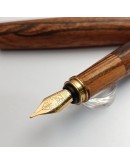 5. 黃金檀 SIMEICHU木製鋼筆  Schmidt  F尖 (現貨)