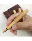 10. 橄欖木 SIMEICHU木製鋼筆 Schmidt F尖 (現貨)