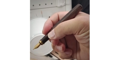 13. 黒柿木SIMEICHU木製鋼筆  Schmidt  F尖 (現貨) 