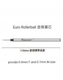 Black 黑 0.7 mm EURO Rollerball Refill  - 1 pc Kaweco 
