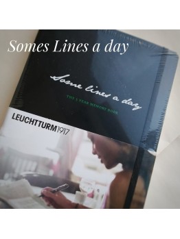 Leuchtturm1917 特別版 中型 A5 筆記簿 - Some Lines a Day 5年記憶筆記簿 - 365 頁