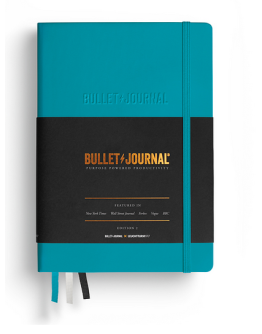 Bullet Journal 子彈筆記 A5 -Edition-2-Turquoise25  -  送筆先生【石頭筆】(可訂購)