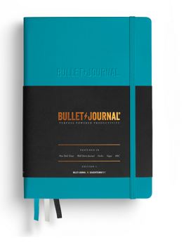 Bullet Journal 子彈筆記 A5 -Edition-2-Turquoise25  -  送筆先生【石頭筆】(可訂購)