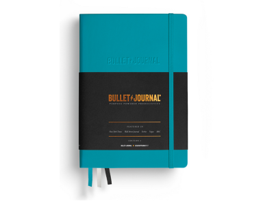 Bullet Journal 子彈筆記 A5 -Edition-2-Turquoise25  -  送筆先生【石頭筆】(可訂購)