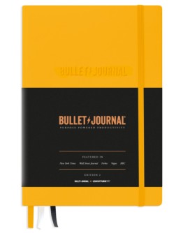 Bullet Journal 子彈筆記 A5 -Edition-2-黃色-371205  -  送筆先生【石頭筆】