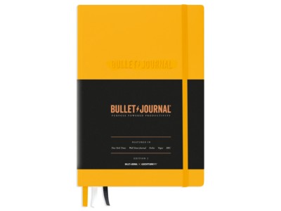 Bullet Journal 子彈筆記 A5 -Edition-2-黃色-371205  -  送筆先生【石頭筆】