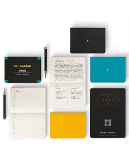 Bullet Journal 子彈筆記  細版 Pocket Pack of 3 - Yellow24