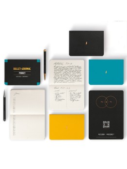 Bullet Journal 子彈筆記  細版 Pocket Pack of 3 - Yellow24
