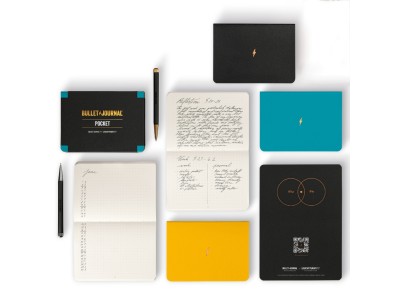 Bullet Journal 子彈筆記  細版 Pocket Pack of 3 - Black