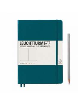 Leuchtturm1917 精裝(A5) Pacific Green筆記簿, dotted