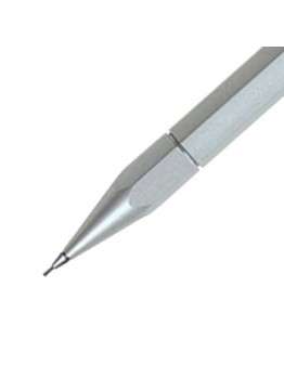 Worther Compact Mechanical Pencil 0.5 mm in Natural Aluminum #24130 