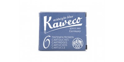 Kaweco Ink Cartridges 6-Pack Midnight Blue