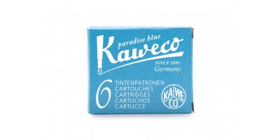 Kaweco Ink Cartridges 6-Pack Paradise Blue