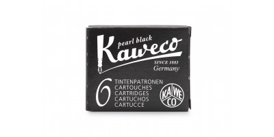 Kaweco 鋼筆墨膽 珍珠黑 6支/盒  Kaweco Ink Cartridges 6-Pack Pearl Black