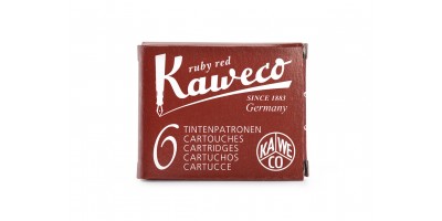 Kaweco Ink Cartridges 6-Pack Ruby Red