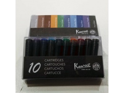 Kaweco Ink Cartridges 10 colours