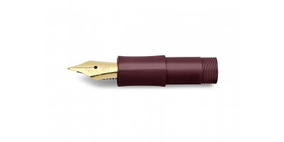 Kaweco CLASSIC SPORT Front Part Bordeaux with gold-plated Steel Nib