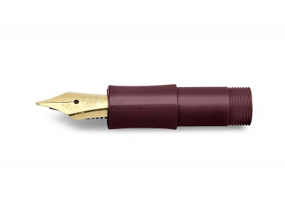 Kaweco CLASSIC SPORT Front Part Bordeaux with gold-plated Steel Nib