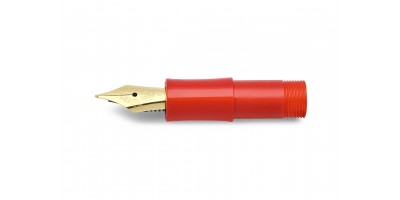 Kaweco CLASSIC SPORT Front Part Red with gold-plated Steel Nib