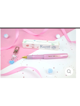 德國KAWECO x Hello Kitty 珍珠粉透明鋼筆 金尖 F【順豐免運費】僅限網上登記會員