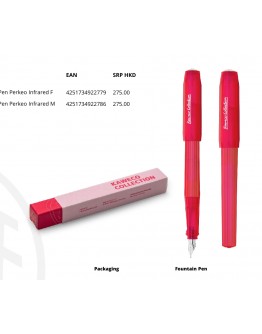 Kaweco COLLECTION Fountain Pen Perkeo Infrared F (預售10月到港)*