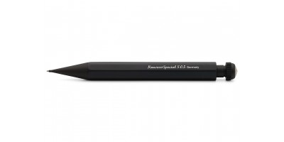 SPECIAL "S"  Mechanical Pencil 鉛芯筆 0.9 Black, with eraser 10000535 (短小版) 只有少量貨存