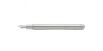 Kaweco SUPRA Fountain Pen Stainless Steel (M Nib)