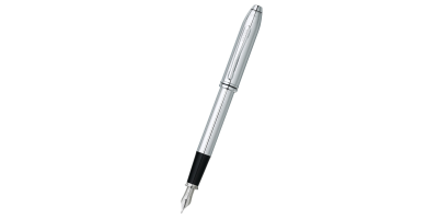 Townsend® Lustrous Chrome Stainless-Steel Fine Nib Fountain Pen