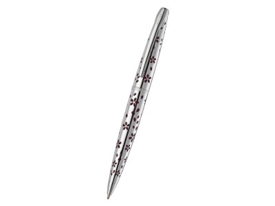 ATX® Cherry Blossom Polished Chrome with Polished Chrome Appointments Ballpoint Pen